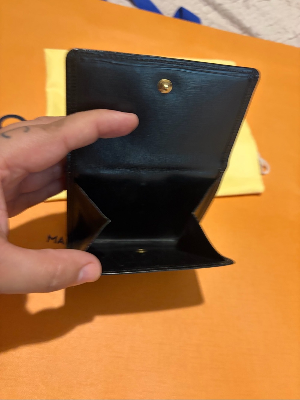 LOUIS VUITTON St. Jacques Epi Large Black Tote Bag And Matching Wallet Set - Picture 14 of 16